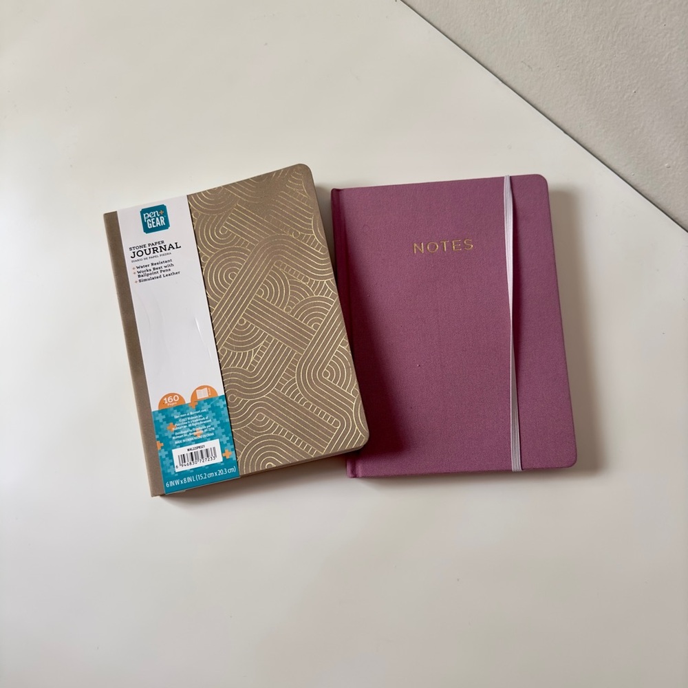 2 journal bundle - pen+ gear & threshold brand